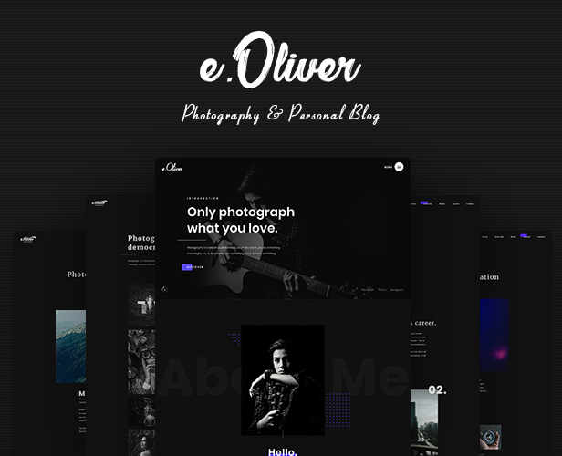 Oliver Photography/Portfolio Theme - 3