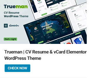 Trueman WordPress Theme