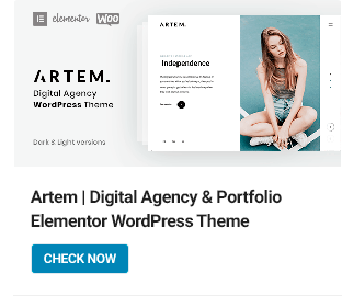 Artem WordPress Theme