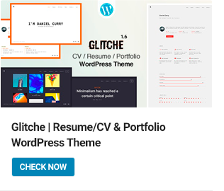 Glitche WordPress Theme