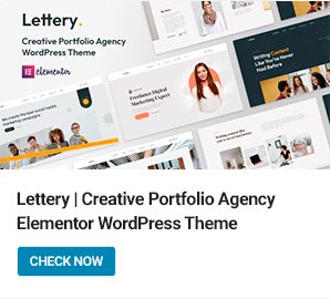 Lettery WordPress Theme